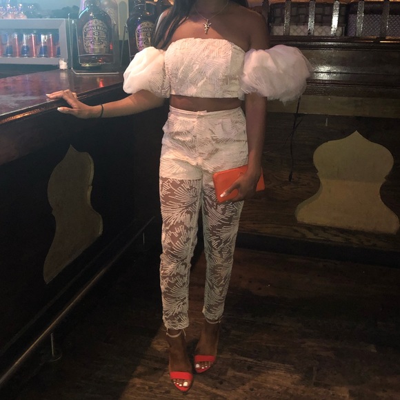 Minaa Monroe Miami Peach Two Piece Set - Size S - Picture 4 of 5